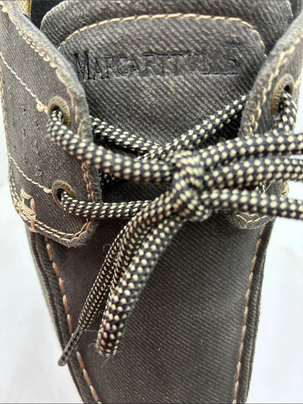 MARGARITAVILLE SOLES OF THE TROPICS  MENS DENIM SPORTY / COMFY LOAFER